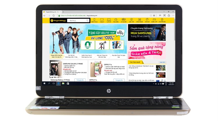 Laptop HP Pavilion 15 au067TX i5 6200U/4GB/500GB/2G 940MX/Win10/(X3C16PA)