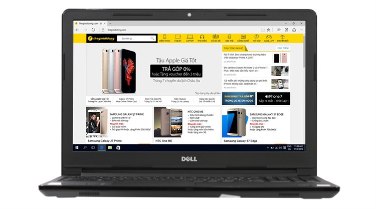 Laptop Dell Vostro 3568 i5 7200U/4GB/1TB/2GB M420/Win10/(P63F002) Màu Đen