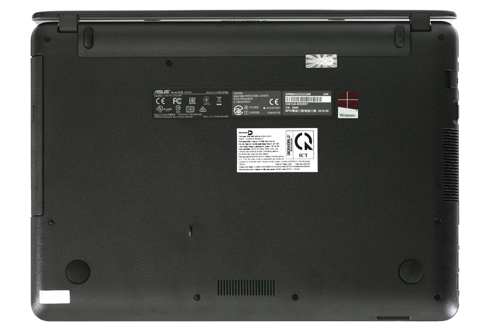 Laptop Asus X441UA i5 6200U/4GB/500GB/Win10/(WX055T) Màu Đen