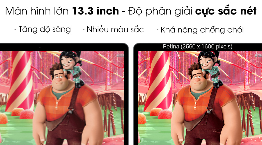 Laptop Apple Macbook Pro Touch MLVP2SA/A i5 6267U/8GB/256GB (2016)