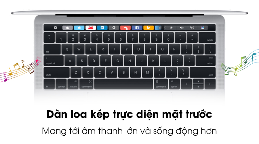 Laptop Apple Macbook Pro Touch MLVP2SA/A i5 6267U/8GB/256GB (2016)