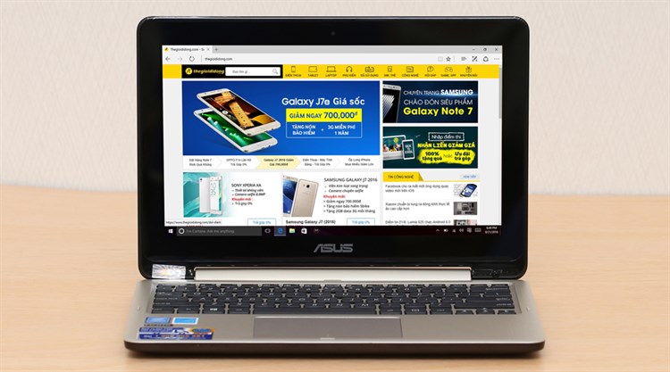 Laptop Asus TP201SA N3710/4GB/500GB/Win10 Màu Xám