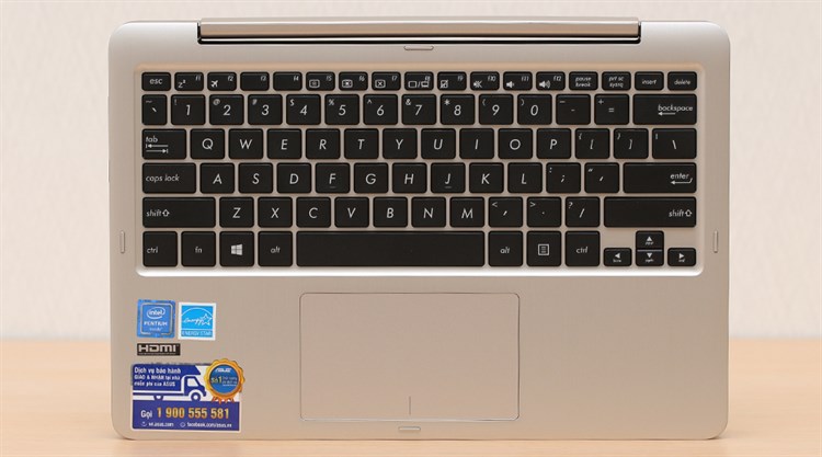 Laptop Asus TP201SA N3710/4GB/500GB/Win10 Màu Xám