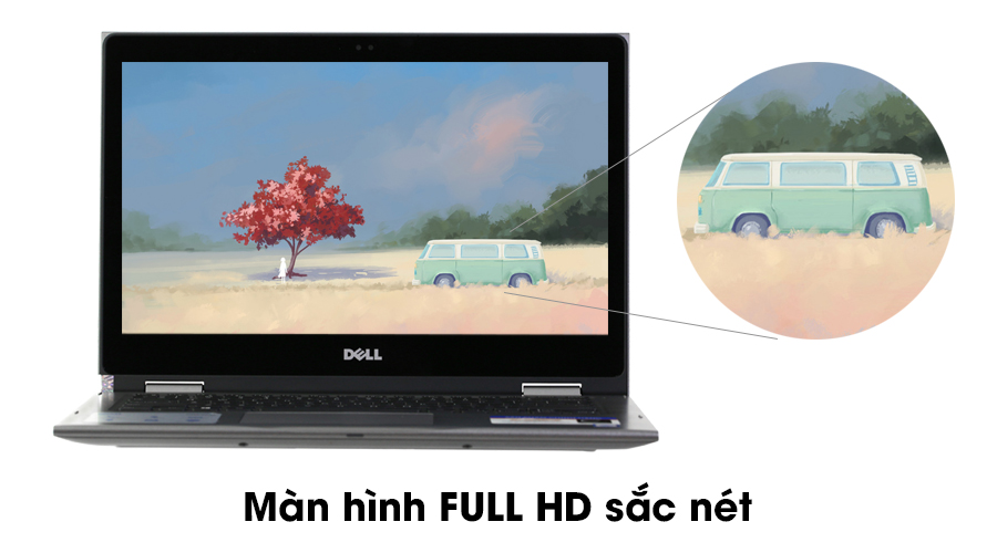 Laptop Dell Inspiron 5378 i5 7200U/4GB/128GB/Win10/(26W971)