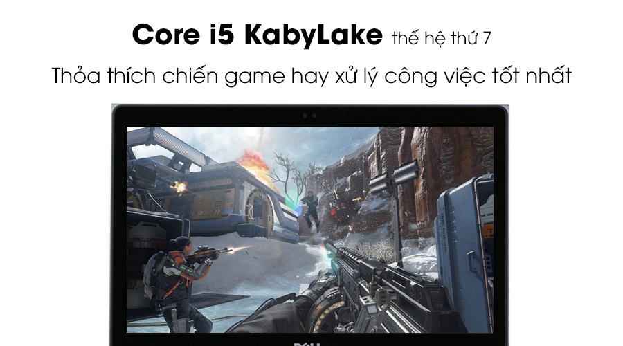 Laptop Dell Inspiron 5378 i5 7200U/4GB/128GB/Win10/(26W971)