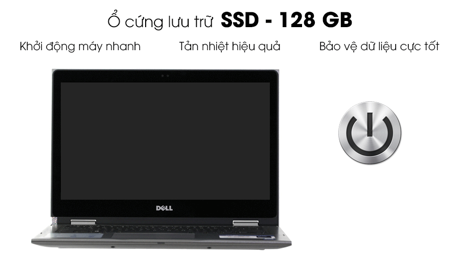 Laptop Dell Inspiron 5378 i5 7200U/4GB/128GB/Win10/(26W971)