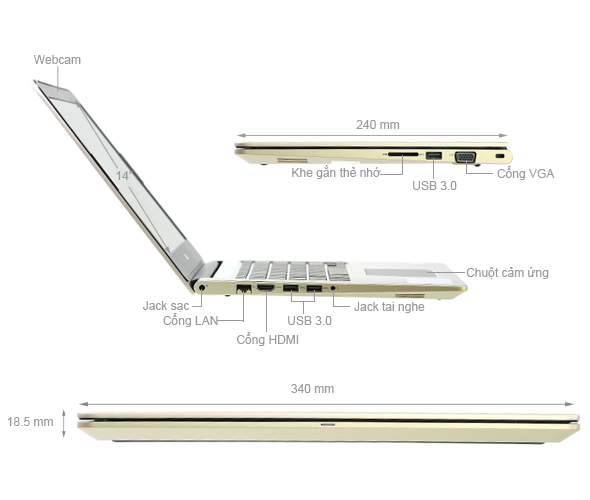 Dell Vostro 5468 i5 7200U/4GB/1TB/2GB 940MX/Win10/(P75G001)