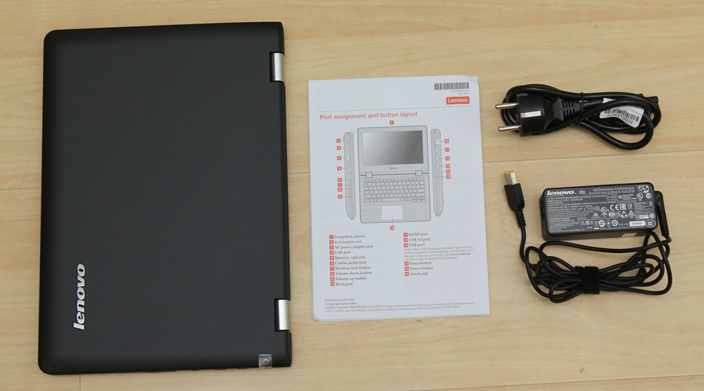 Bộ sản phẩm gồm: Dây nguồn, Sách hướng dẫn, Thùng máy, Adapter sạc