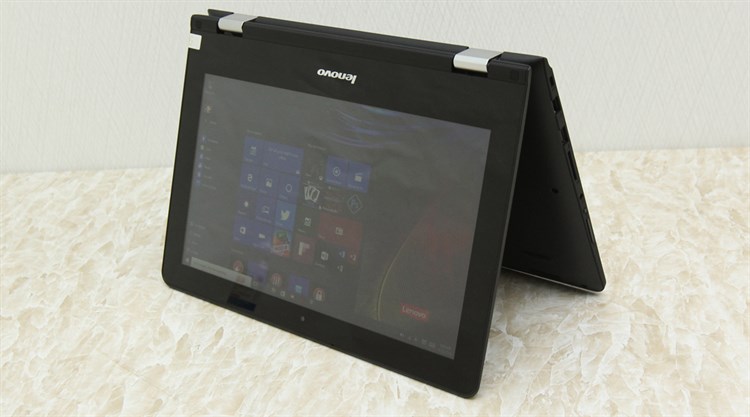 Laptop Lenovo Yoga 300 11IBR N3710/4GB/32GB/Win10 (80M100L5VN) Màu Đen
