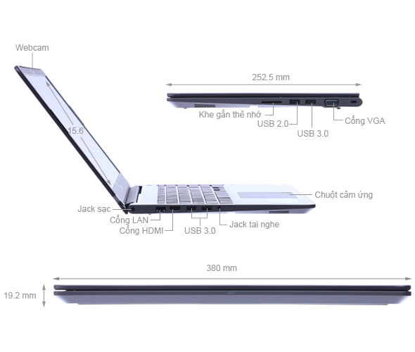 Dell Vostro 5568 i3 7100U/4GB/1TB/2GB 940MX/Win10