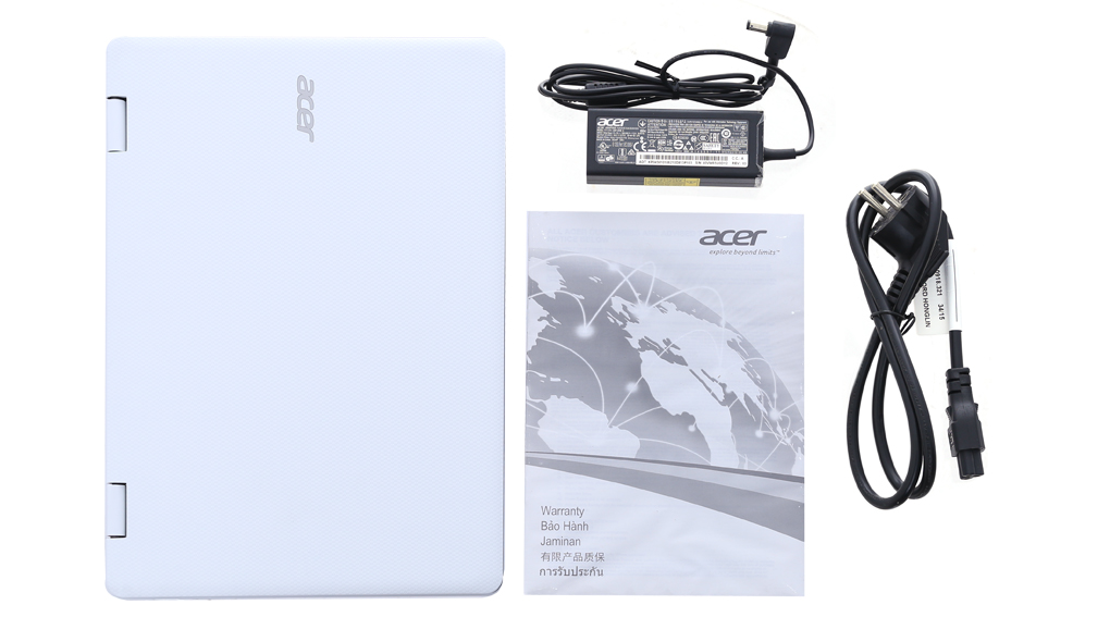 Bộ sản phẩm gồm: Dây nguồn, Sách hướng dẫn, Thùng máy, Adapter sạc