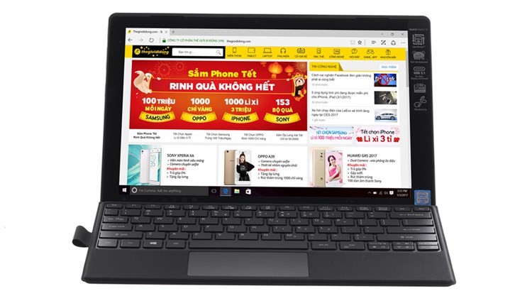 Laptop Acer Switch Alpha 12 SA5-271P-39TD i3 6100U/4GB/128GB/Win10Pro/(NT.LB9SV.004)