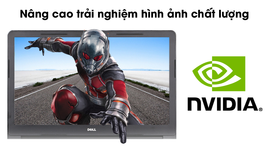 Laptop Dell Inspiron 7460 i5 7200U/4GB/128GB+500GB/2GB 940MX/Win10/(N4I5259W)