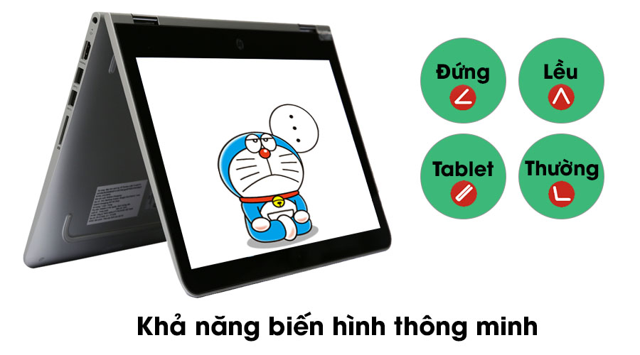 Laptop HP Pavilion x360 u103TU i3 7100U/4GB/500GB/Win10/(Y4F56PA)