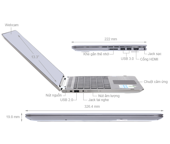 HP Pavilion x360 u107TU i5 7200U/4GB/500GB/Win10/(Y4G04PA)