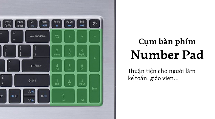 Laptop Acer Aspire F5 573G 55HV i5 7200U/4GB/500GB/2GB 940MX/Win10