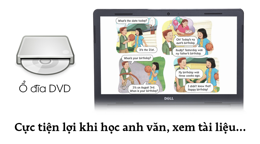 Laptop Dell Vostro 3468 i5 7200U/4GB/1TB/Win10