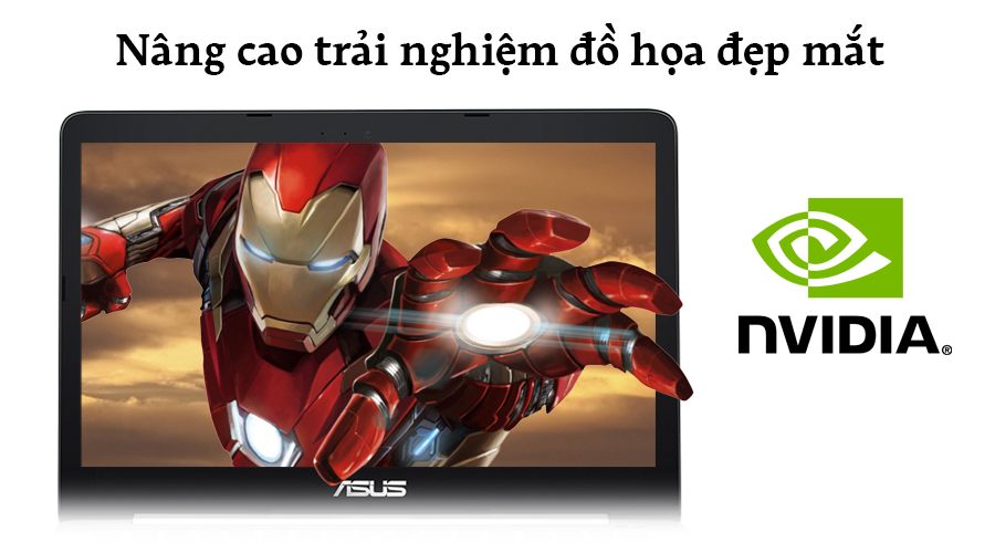 Laptop Asus K401UB i5 6200U/4GB/500GB/2GB GT940/Win10/(FR049T)