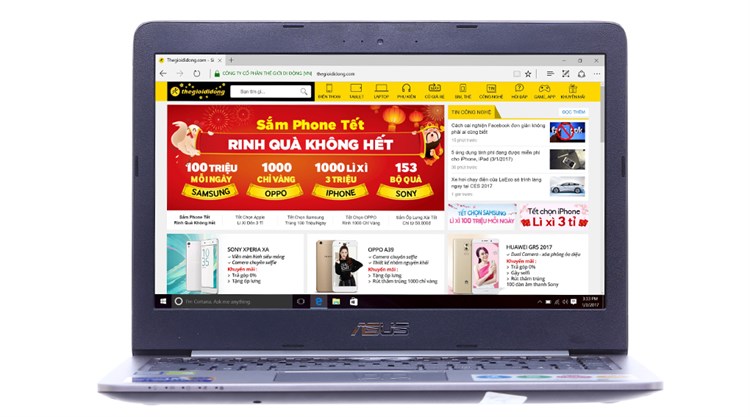 Laptop Asus K401UB i5 6200U/4GB/500GB/2GB GT940/Win10/(FR049T)