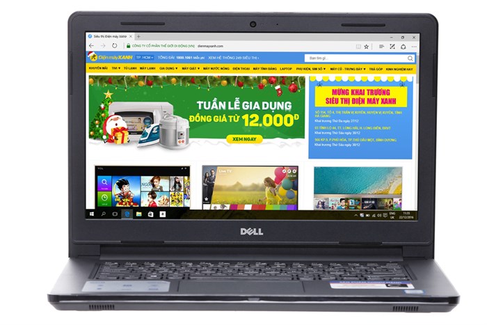 Laptop Dell Inspiron 3467 i3 7100U/4GB/1TB/Win10/(M20NR21) Màu Đen