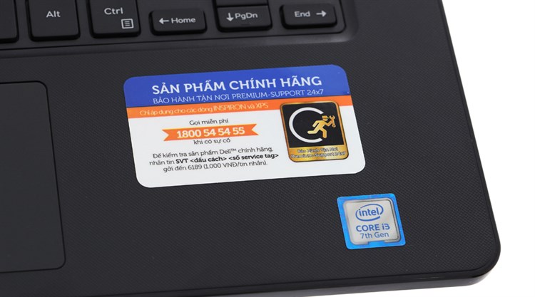 Laptop Dell Inspiron 3467 i3 7100U/4GB/1TB/Win10/(M20NR21)