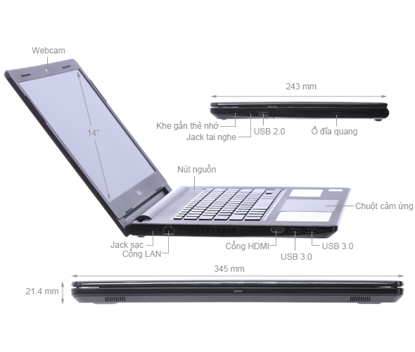 Dell Inspiron 3467 i5 7200U | Thegioididong