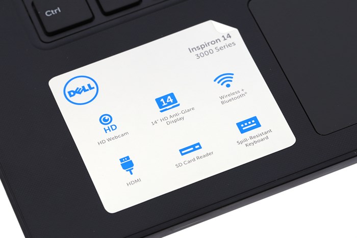 Laptop Dell Inspiron 3467 i5 7200U/4GB/1TB/Win10/(C4I5107W) Màu Đen