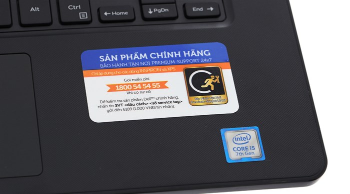 Laptop Dell Inspiron 3467 i5 7200U/4GB/1TB/Win10/(C4I5107W) Màu Đen