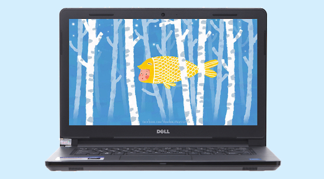 Dell Inspiron 3462 N4200 - Màn hình rộng 14 inch