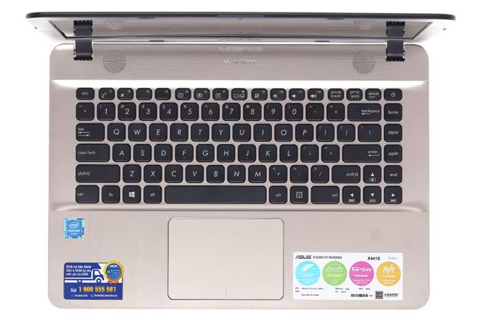 Laptop Asus X441SA N3710/4GB/500GB/Win10 Màu Đen