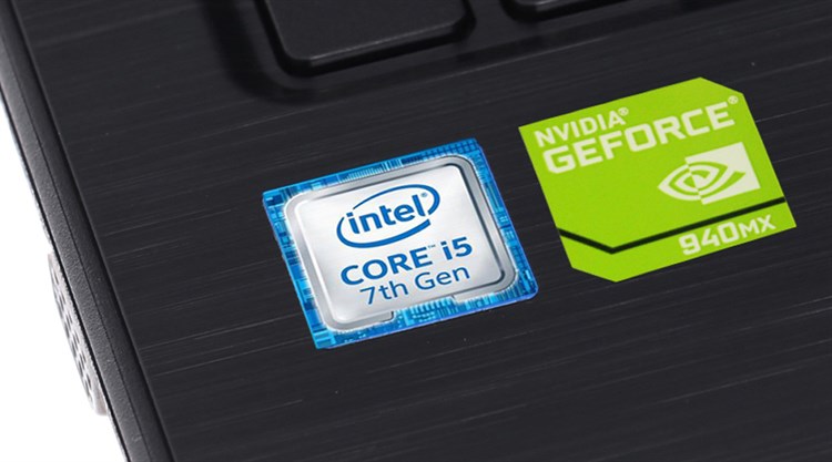 Laptop Acer Aspire E5 575G 53EC i5 7200U/4GB/500GB/2GB 940MX/Win10/(NX.GDWSV.007) Màu Đen