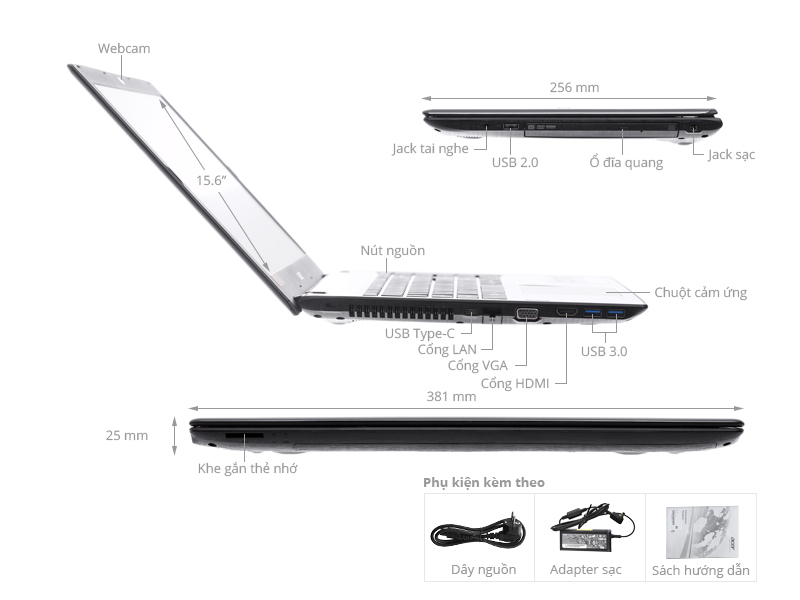 Acer Aspire E5 575 525G i5 7200U/4GB/500GB/Win10/(NX.GE6SV.007)