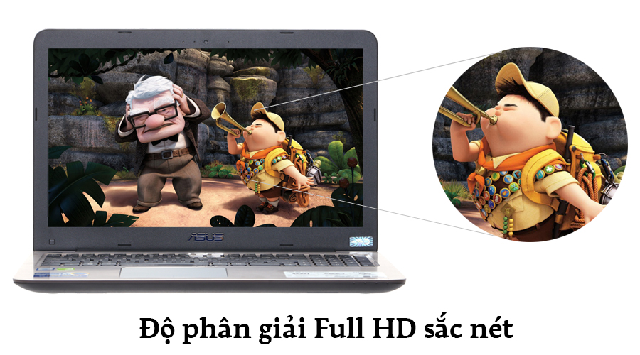 Laptop Asus A556UR i5 7200U/4GB/500GB/2GB 930MX/Win10/(DM398T)