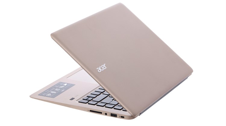 Laptop Acer Swift SF314 32EX i3 7100U/4GB/128GB/Win10/(NX.GKKSV.006) Màu Vàng đồng