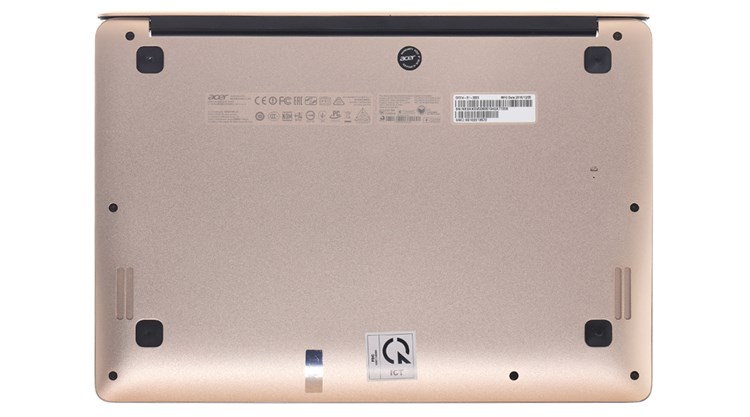 Laptop Acer Swift SF314 32EX i3 7100U/4GB/128GB/Win10/(NX.GKKSV.006) Màu Vàng đồng