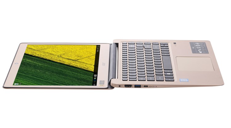 Laptop Acer Swift SF314 32EX i3 7100U/4GB/128GB/Win10/(NX.GKKSV.006) Màu Vàng đồng