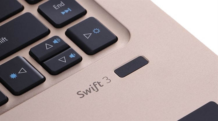 Laptop Acer Swift SF314 32EX i3 7100U/4GB/128GB/Win10/(NX.GKKSV.006) Màu Vàng đồng