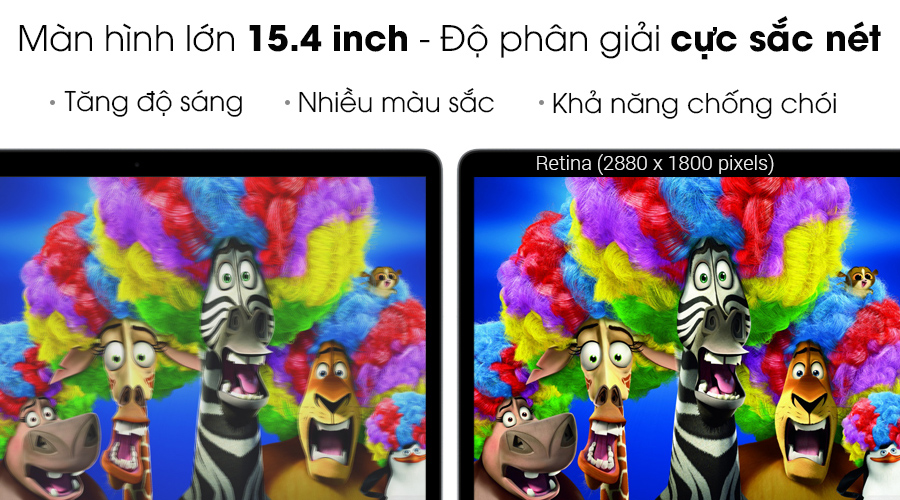 Laptop Apple Macbook Pro Touch MLW72SA/A i7 2.6GHz/16GB/256GB (2016)