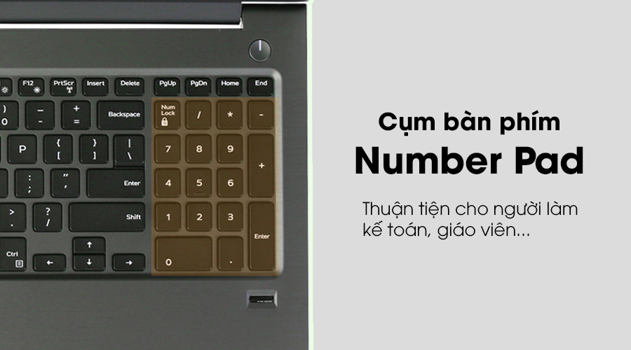 Laptop Dell Vostro 3568 i3 7100U/4GB/1TB/Win10/(VTI3037W)