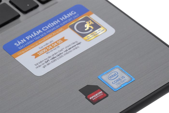 Laptop Dell Inspiron 5567 i5 7200U/4GB/1TB/2G M445/Win10/(M5I5384W) Màu Xám