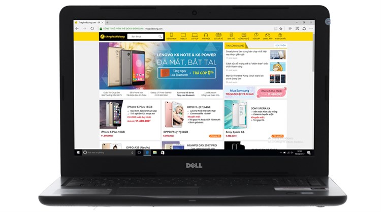 Laptop Dell Inspiron 5567 i5 7200U/4GB/1TB/2G M445/Win10/(M5I5384W) Màu Xám