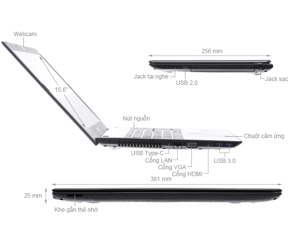 Acer Aspire E5 575 32X6 i3 7100U/4GB/128GB/Win10/(NX.GE6SV.010)