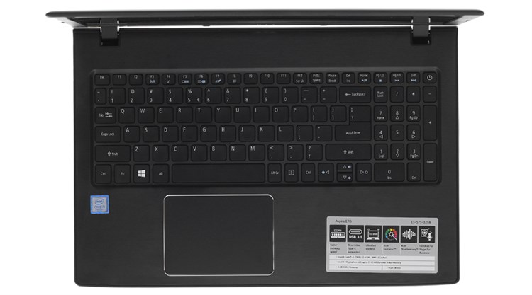 Laptop Acer Aspire E5 575 32X6 i3 7100U/4GB/128GB/Win10/(NX.GE6SV.010) Màu Đen