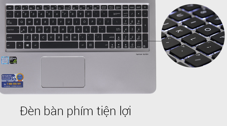 Laptop Asus UX510UX i5 7200U/4GB/1TB/2GB 950M/Win10/(CN204T)