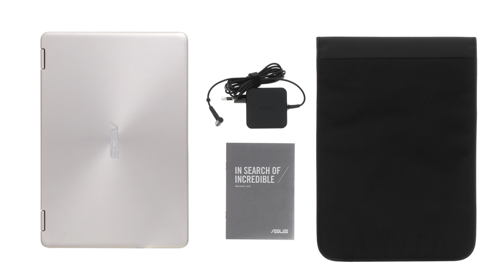 Bộ sản phẩm gồm: Sách hướng dẫn, Thùng máy, Túi xách ( Sleeve ASUS ) , Adapter sạc