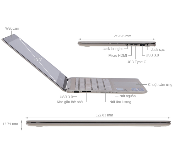 Asus UX360CA M3 7Y30/4GB/256GB/Win10/(C4234T)
