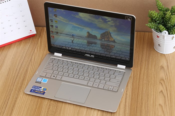 Laptop Asus UX360CA M3 7Y30/4GB/256GB/Win10/(C4234T) Màu Vàng đồng