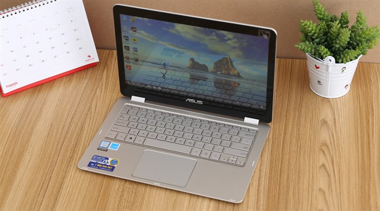 Laptop Asus UX360CA M3 7Y30/4GB/256GB/Win10/(C4234T) Màu Vàng đồng