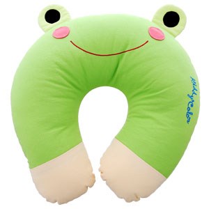 Gối tựa cổ hình con ếch Thắng Lợi 45x45cm