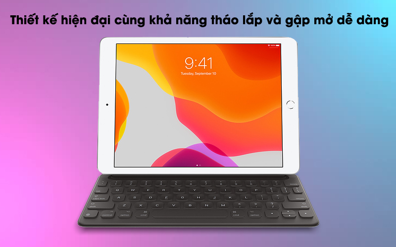Bàn phím Smart Keyboard iPad 10.2 - Thiết kế